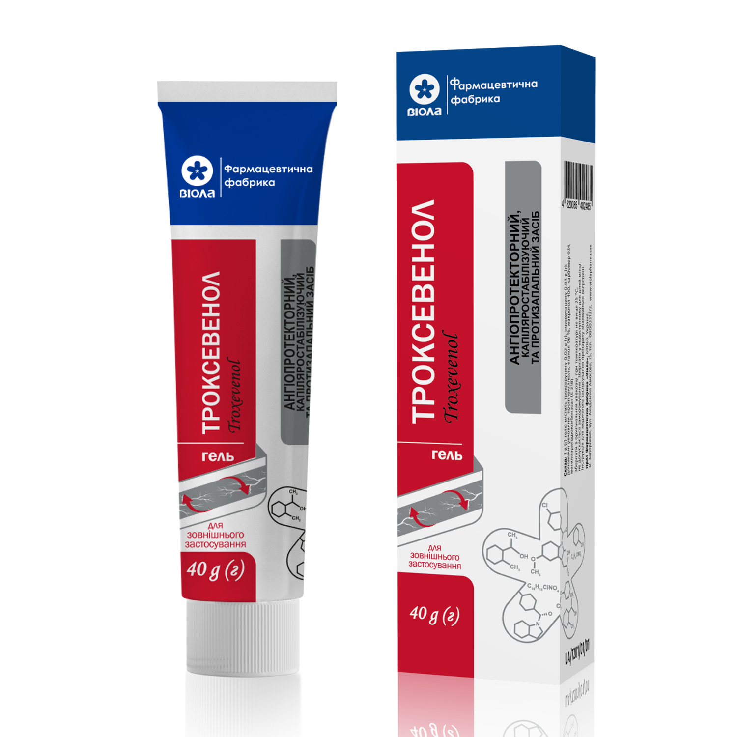 Troxevenol gel 40 g