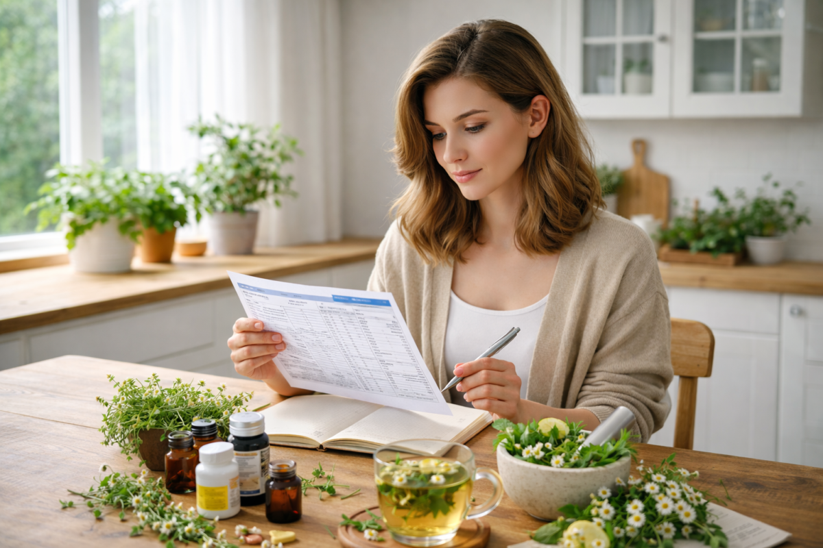 How to read blood tests for deficiencies: ferritin, vitamins and the role of herbs in supporting the body