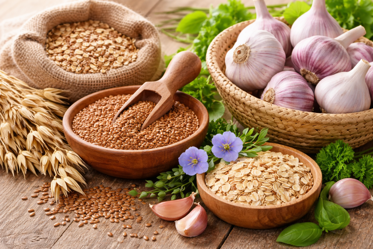 5 Plants That Help Control Cholesterol Naturally